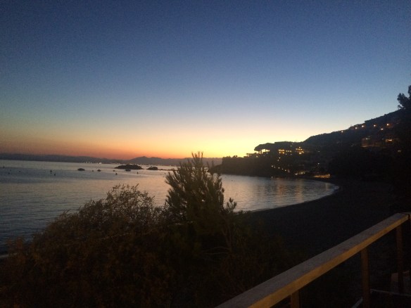 Sonnenuntergang  am Strand