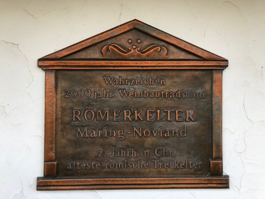 Alte römische Weinkelter
