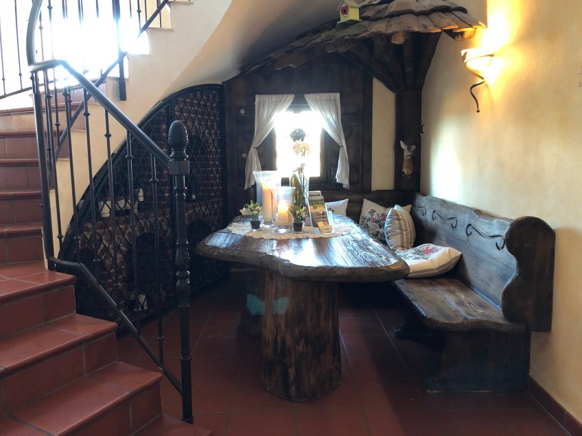 Sitzecke im Landhaus