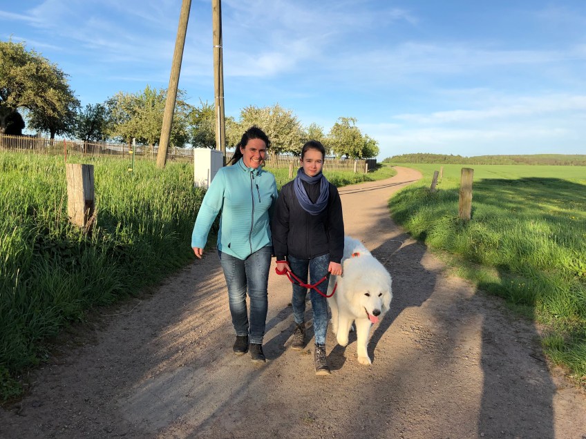 Auf dem Heimweg