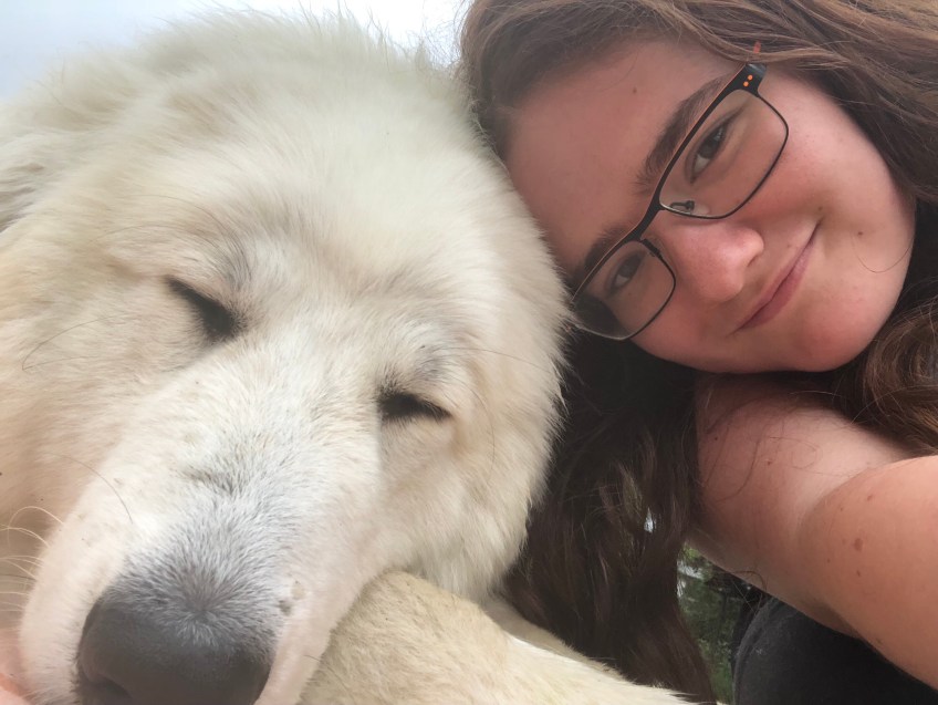 Meine große Menschenschwester und ich