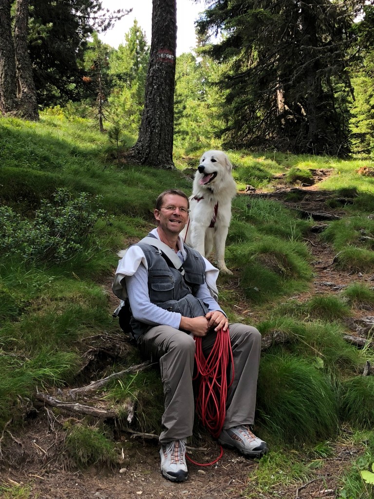 Freude in den Bergen