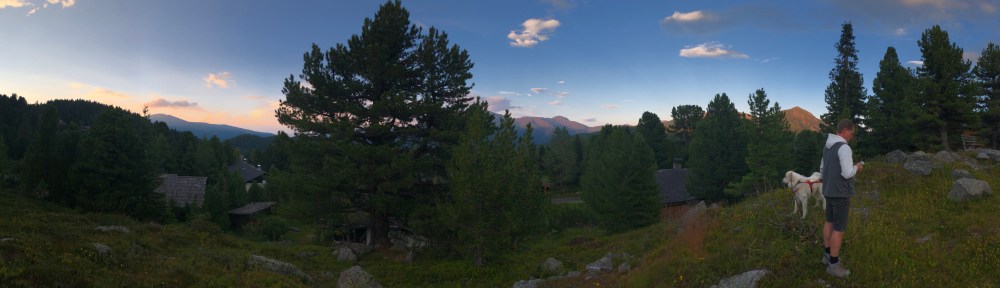 Panorama am Abend