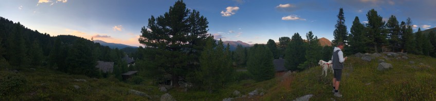 Panorama am Abend