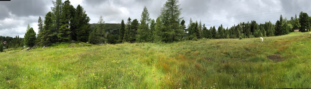 Panorama auf dem Weg zum Schwarzsee