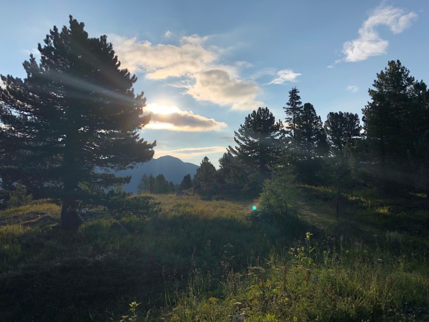 Sonnenaufgang über der Turracher Höhe