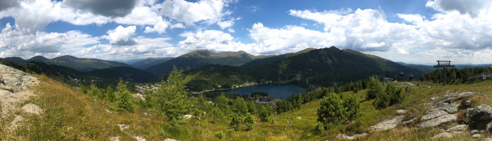 Panoramaalm – Vom Gipfelkreuz über den Turracher See zur Bergstation der Panoramabahn