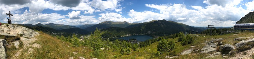 Panoramaalm – Vom Gipfelkreuz über den Turracher See zur Bergstation der Panoramabahn