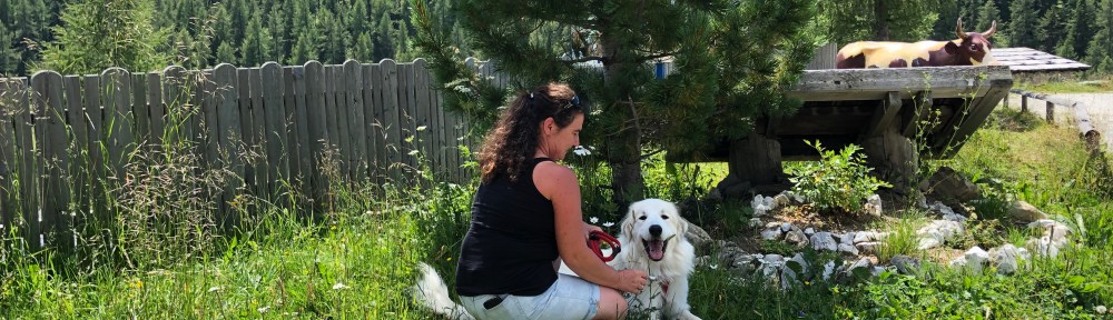 Die Bella mit ihrer großen Menschin