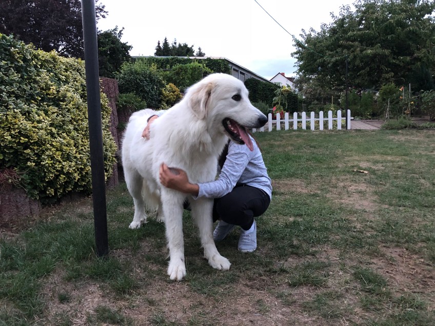Kuscheln mit meiner kleinen Menschenschwester