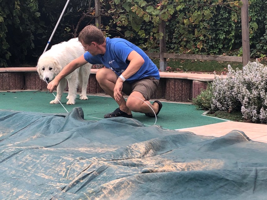 Alles für den Winter dicht machen