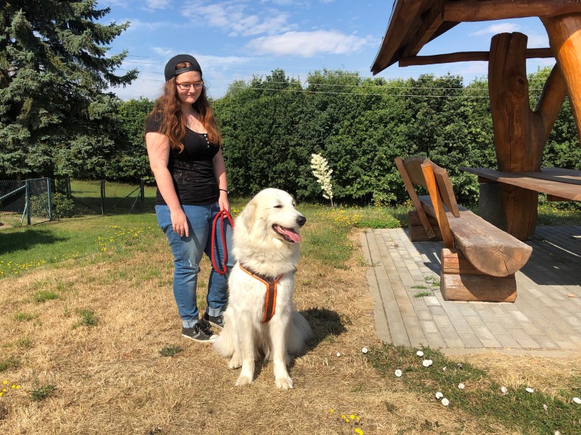 Die Bella und ihre große Menschenschwester