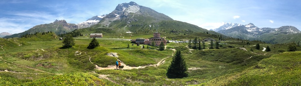 Auf der Simplon Paßhöhe in Simplon Hospiz