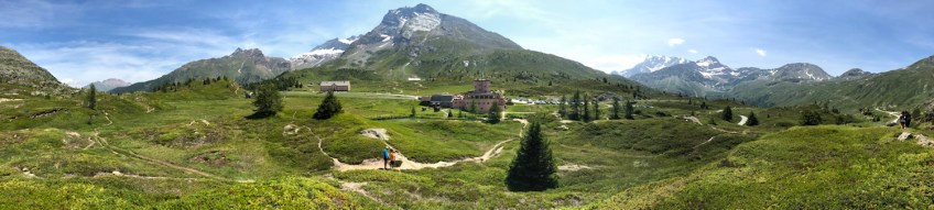 Auf der Simplon Paßhöhe in Simplon Hospiz