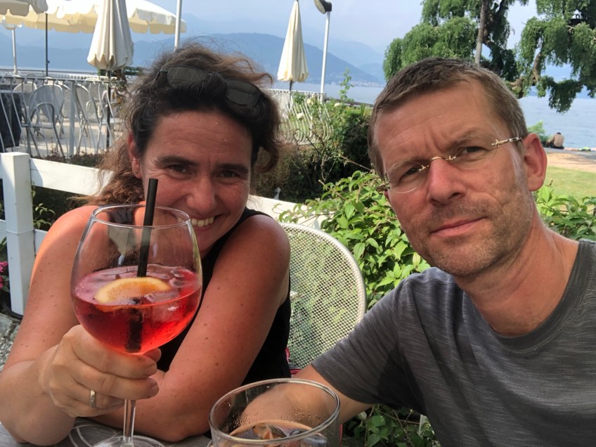 Im „La Verbanella“ Stresa am Lago Maggiore