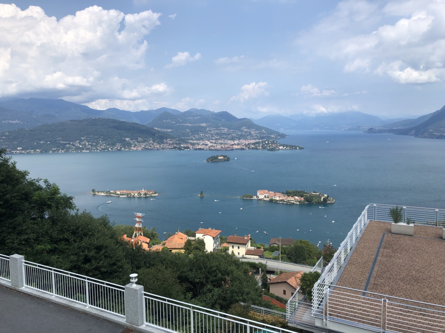 Rückfahrt vom Einkauf – Verbania und die Borromäischen Inseln