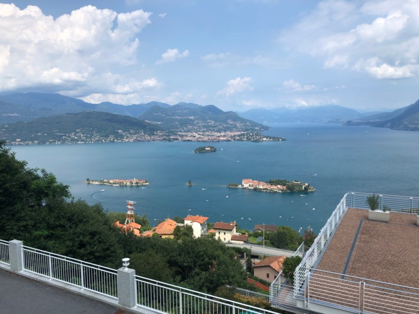 Rückfahrt vom Einkauf – Verbania und die Borromäischen Inseln