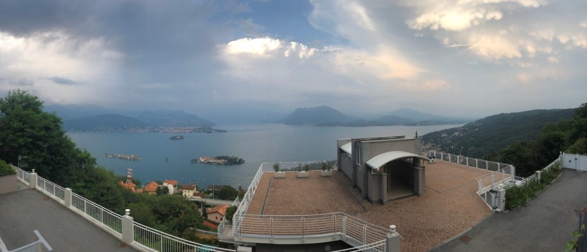 Gewitterstimmung über dem Lago Maggiore