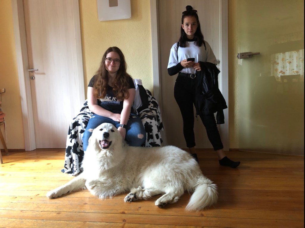 Startklar zum ersten Spaziergang