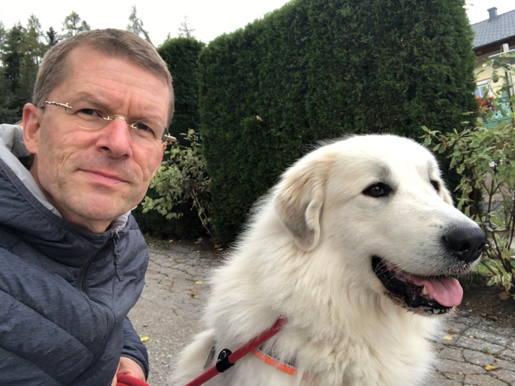 Mein großer Mensch und seine Bella